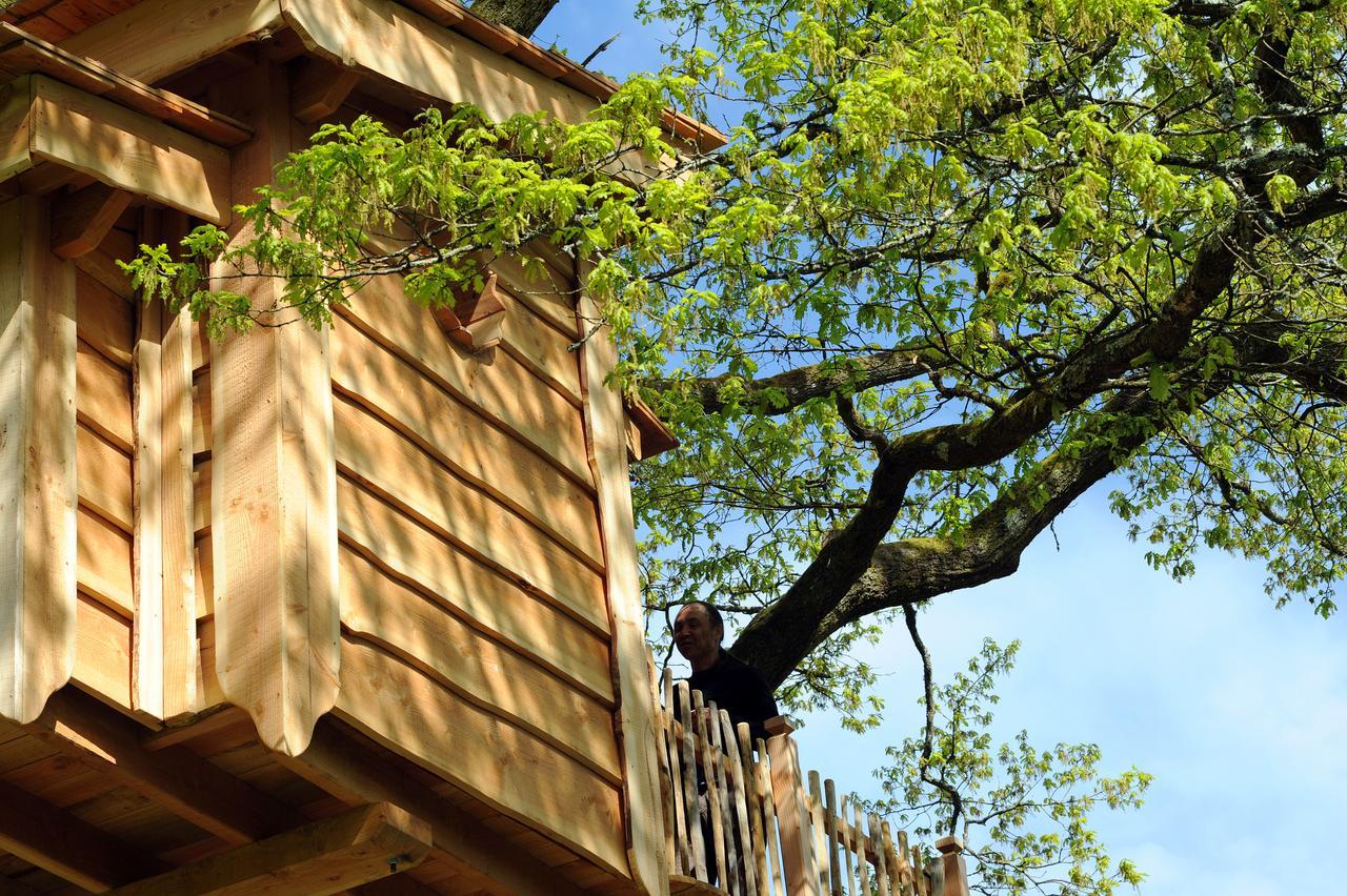 La Cabane du Vieux Chêne Susmiou Exterior foto