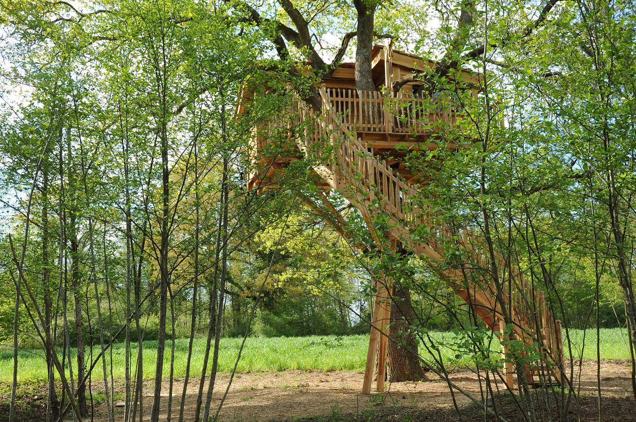 La Cabane du Vieux Chêne Susmiou Exterior foto